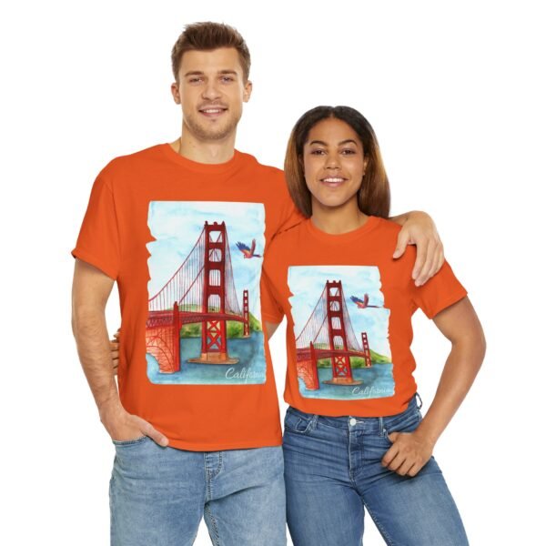 Golden Gate Bridge Graphic T-Shirt – Comfortable & Sustainable Cotton Tee - Image 9