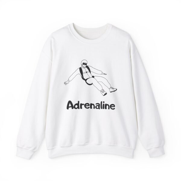 Adrenaline Skydiver Unisex Heavy Blend™ Crewneck Sweatshirt – Extreme Sports & Adventure Apparel