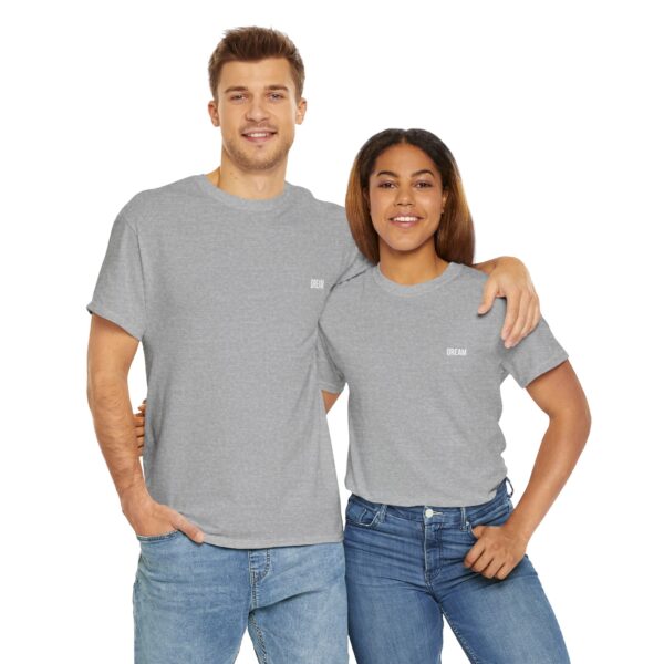 White Dream Unisex Heavy Cotton Tee - Image 9