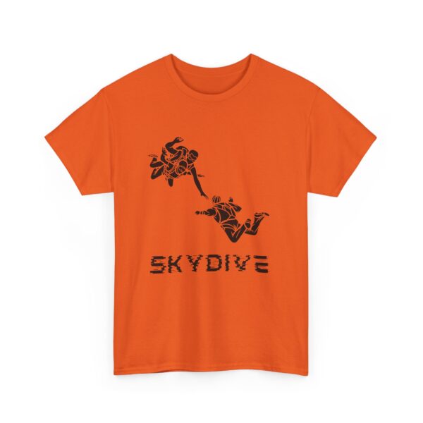 Skydive Unisex Heavy Cotton Tee – Bold Graphic Print & Durable Comfort - Image 10