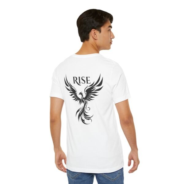 Phoenix Rise Unisex Jersey Short Sleeve T-Shirt – Soft & Stylish Graphic Tee - Image 4