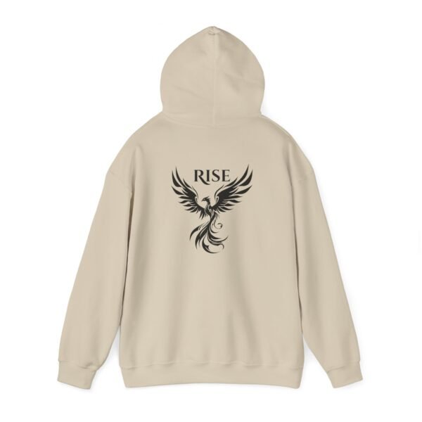 Phoenix Rising Unisex Heavy Blend Hooded Sweatshirt – Rise Graphic Hoodie - Image 13