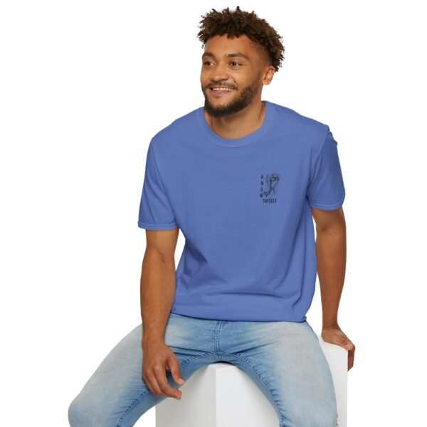 "Know Thyself" Lion Graphic T-Shirt – Unisex Soft-Style, 100% Cotton, Classic Fit, Comfortable Wear - Image 29