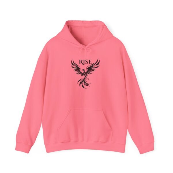 Phoenix 'Rise' Heavy Blend Hooded Sweatshirt - Unisex Motivational Hoodie with Phoenix Graphic - Image 39