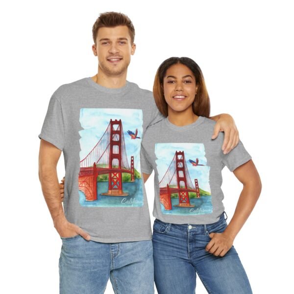 Golden Gate Bridge Graphic T-Shirt – Comfortable & Sustainable Cotton Tee - Image 7