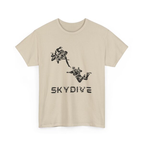 Skydive Unisex Heavy Cotton Tee – Bold Graphic Print & Durable Comfort - Image 40