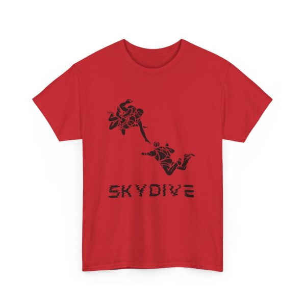 Skydive Unisex Heavy Cotton Tee – Bold Graphic Print & Durable Comfort - Image 36