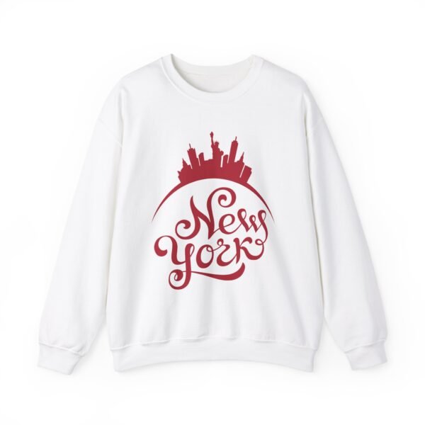 New York Graphic Unisex Crewneck Sweatshirt – Cozy & Stylish Heavy Blend