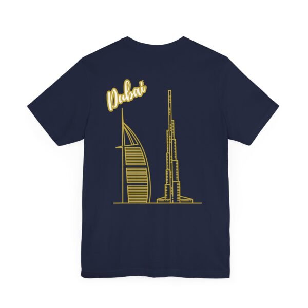 Gold Dubai Graphic Unisex T-Shirt – Luxury & Comfort - Image 10