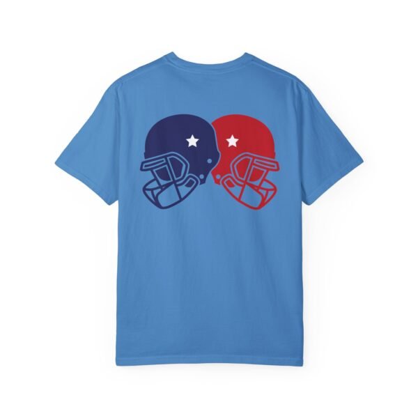 Unisex Garment-Dyed T-Shirt – Bold Helmet Design on Back | Comfortable & Stylish - Image 41