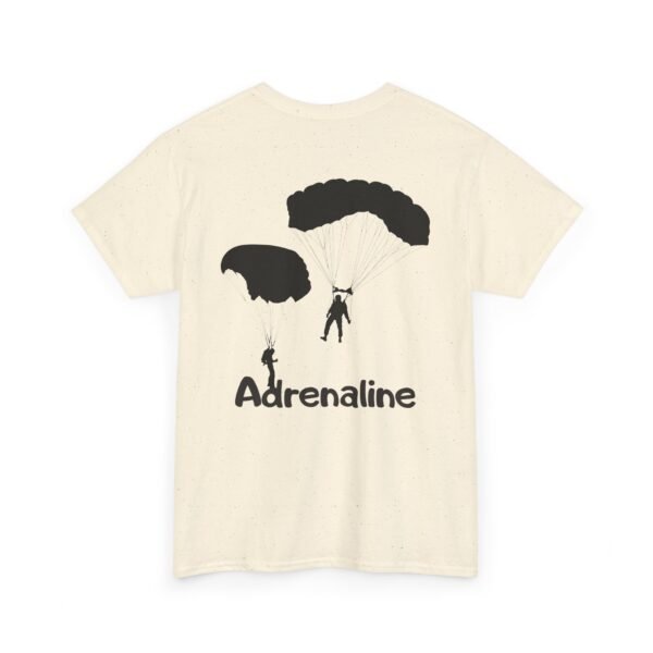 Adrenaline Skydiver Unisex Heavy Cotton Tee – Extreme Sports & Adventure T-Shirt - Image 11